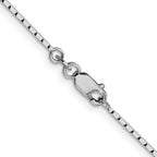 FJC Finejewelers 925 Sterling Silver Mirror Box Chain 30 Inches x 1.25 mm