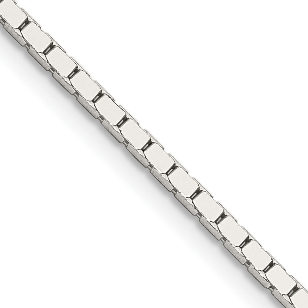 FJC Finejewelers 925 Sterling Silver Mirror Box Chain 24 Inches x 1.5 mm
