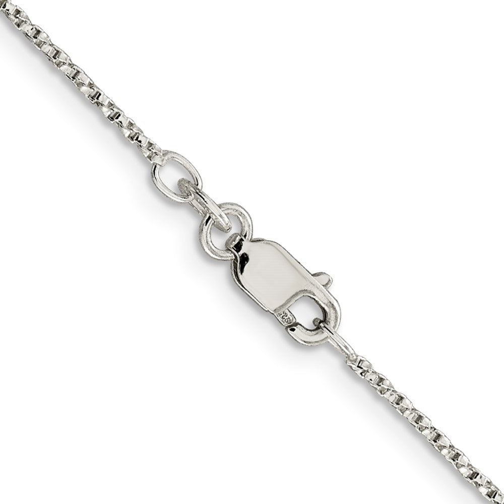 FJC Finejewelers 925 Sterling Silver Twisted Box Chain 28 Inches x 1.25 mm