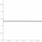 FJC Finejewelers 925 Sterling Silver Twisted Box Chain 28 Inches x 1.25 mm
