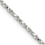 FJC Finejewelers 925 Sterling Silver Twisted Box Chain 22 Inches x 1.75 mm