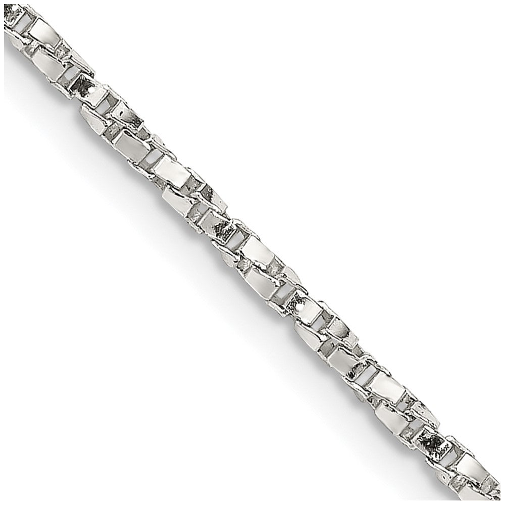 FJC Finejewelers 925 Sterling Silver Twisted Box Chain 22 Inches x 1.75 mm