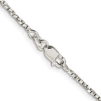 FJC Finejewelers 925 Sterling Silver Twisted Box Chain 22 Inches x 1.75 mm