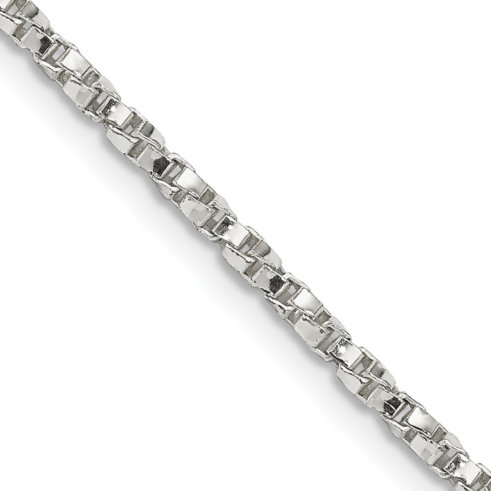 FJC Finejewelers 925 Sterling Silver Twisted Box Chain 22 Inches x 2.25 mm