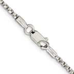 FJC Finejewelers 925 Sterling Silver Twisted Box Chain 26 Inches x 2.25 mm