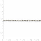 FJC Finejewelers 925 Sterling Silver Twisted Box Chain 26 Inches x 2.25 mm