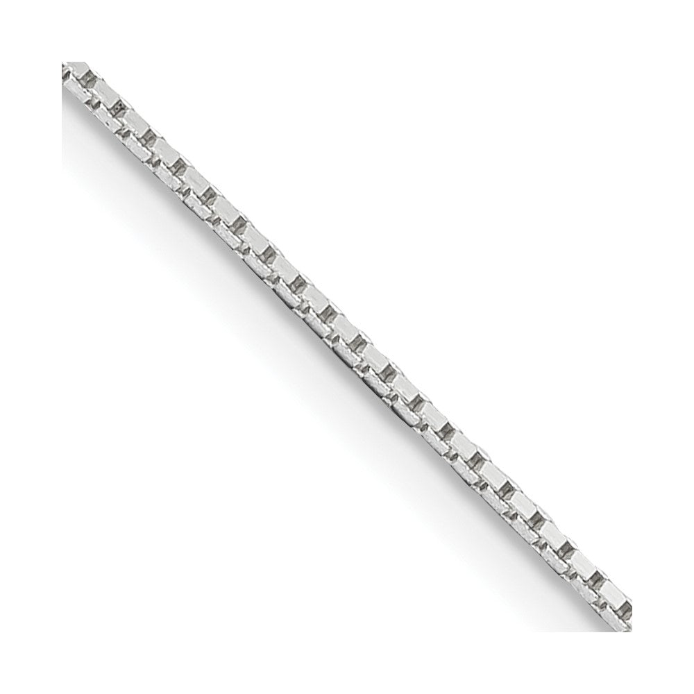 FJC Finejewelers 925 Sterling Silver Bright Cut Mirror Box Chain 24 Inches x 0.6 mm
