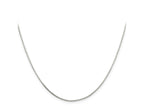 FJC Finejewelers 925 Sterling Silver Bright Cut Mirror Box Chain 24 Inches x 0.7 mm