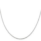 FJC Finejewelers 925 Sterling Silver Link Twisted Serpentine Chain 20 Inches x 1 mm