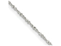 FJC Finejewelers 925 Sterling Silver Link Twisted Serpentine Chain 20 Inches x 1 mm