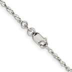FJC Finejewelers 925 Sterling Silver Link Twisted Serpentine Chain 20 Inches x 1.8 mm