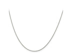FJC Finejewelers 925 Sterling Silver Open Elongated Link Curb Chain 24 Inches x 1 mm