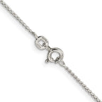 FJC Finejewelers 925 Sterling Silver Open Elongated Link Curb Chain Anklet 9 Inches x 1 mm