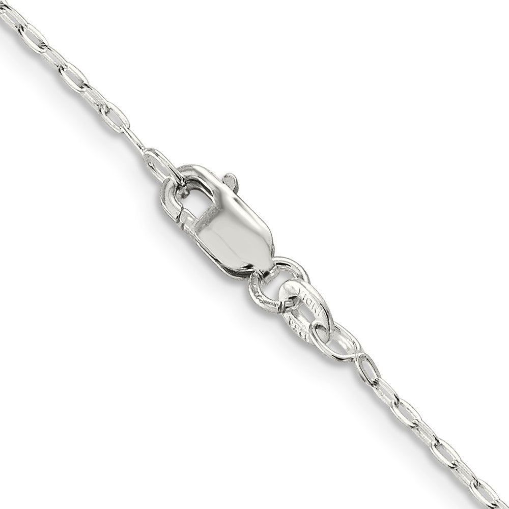 FJC Finejewelers 925 Sterling Silver Flat Oval Cable Chain 14 Inches x 1.4 mm