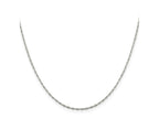 FJC Finejewelers 925 Sterling Silver Flat Oval Cable Chain 24 Inches x 1.4 mm