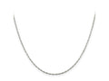 FJC Finejewelers 925 Sterling Silver Flat Oval Cable Chain 36 Inches x 1.4 mm