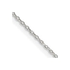 FJC Finejewelers 925 Sterling Silver 1.10mm Forzantina Cable Chain 18 Inches x 1.1 mm