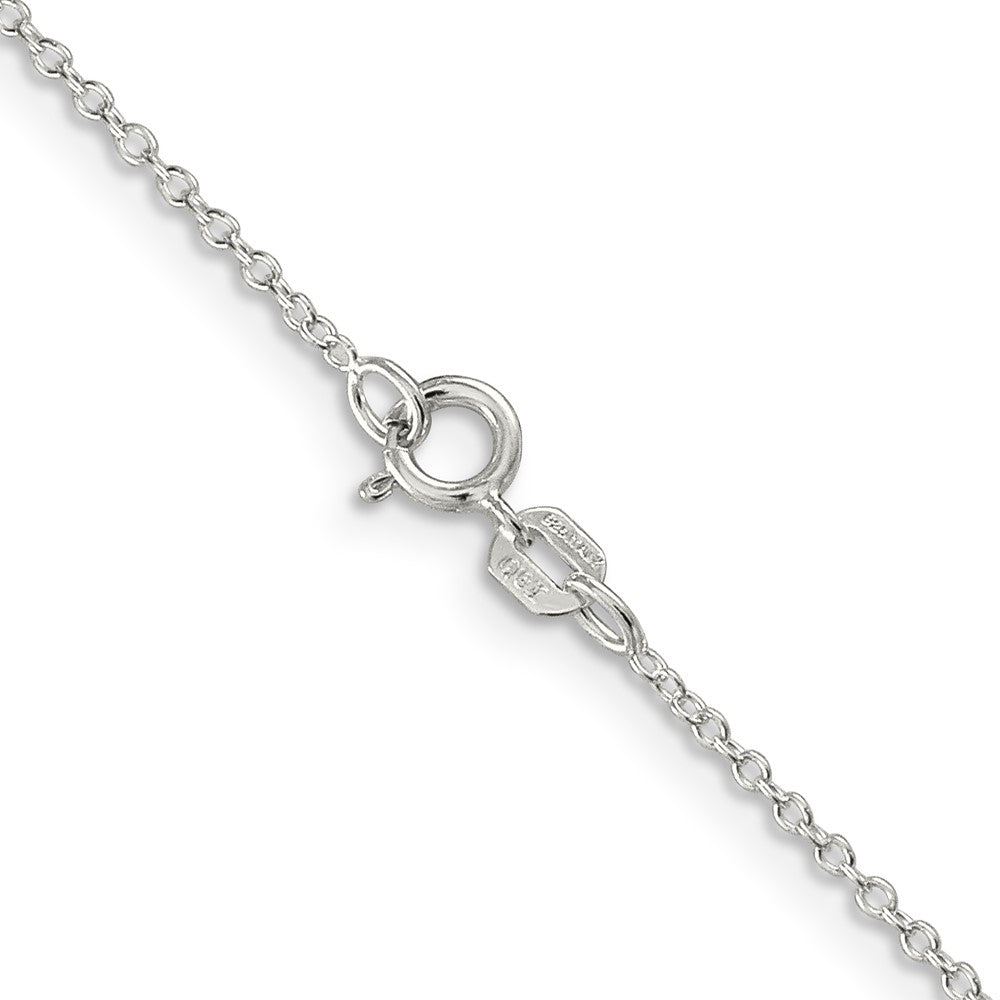 FJC Finejewelers 925 Sterling Silver 1.10mm Forzantina Cable Chain 24 Inches x 1.1 mm