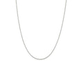 FJC Finejewelers 925 Sterling Silver Forzantina Cable Chain with 4in ext. 22 Inches x 1.1 mm