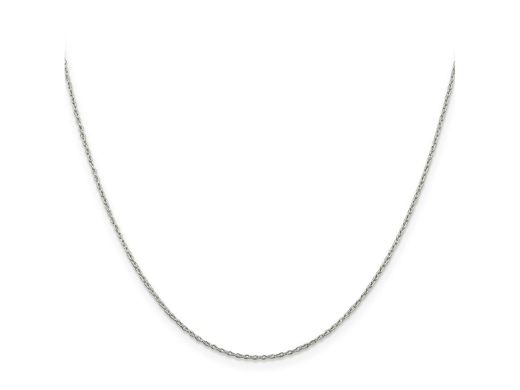 FJC Finejewelers 925 Sterling Silver 1.30mm Forzantina Cable Chain 24 Inches x 1.3 mm