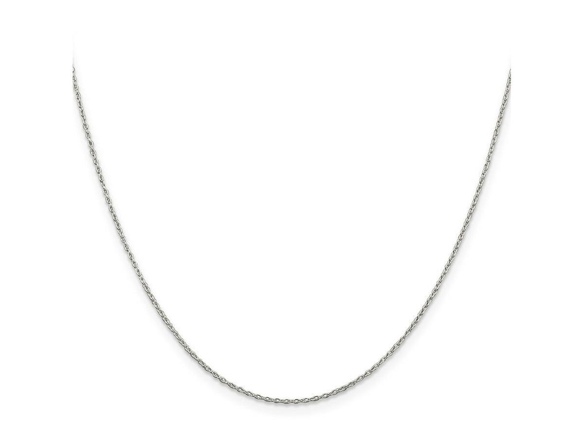 FJC Finejewelers 925 Sterling Silver 1.30mm Forzantina Cable Chain 26 Inches x 1.3 mm