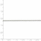 FJC Finejewelers 925 Sterling Silver Elongated Box Chain 22 Inches x 1.3 mm