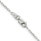 FJC Finejewelers 925 Sterling Silver Elongated Box Chain 26 Inches x 1.3 mm