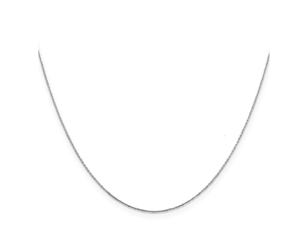 FJC Finejewelers 925 Sterling Silver Oval Box Chain 18 Inches x 0.6 mm