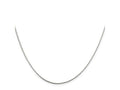 FJC Finejewelers 925 Sterling Silver Oval Box Chain 22 Inches x 1 mm