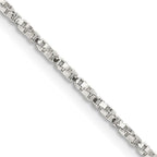 FJC Finejewelers 925 Sterling Silver Twisted Box Chain 22 Inches x 1.35 mm