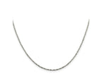 FJC Finejewelers 925 Sterling Silver Twisted Box Chain 22 Inches x 1.35 mm