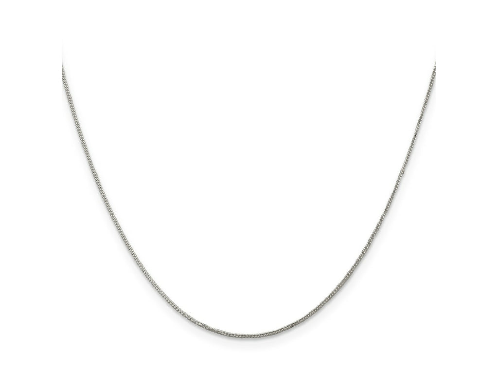 FJC Finejewelers 925 Sterling Silver Curb Chain 20 Inches x 0.8 mm