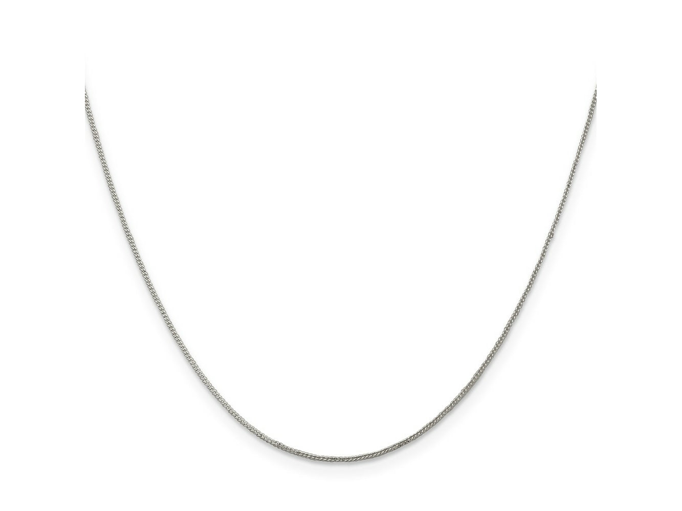 FJC Finejewelers 925 Sterling Silver Curb Chain 20 Inches x 0.8 mm