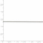 FJC Finejewelers 925 Sterling Silver Curb Chain 22 Inches x 0.8 mm