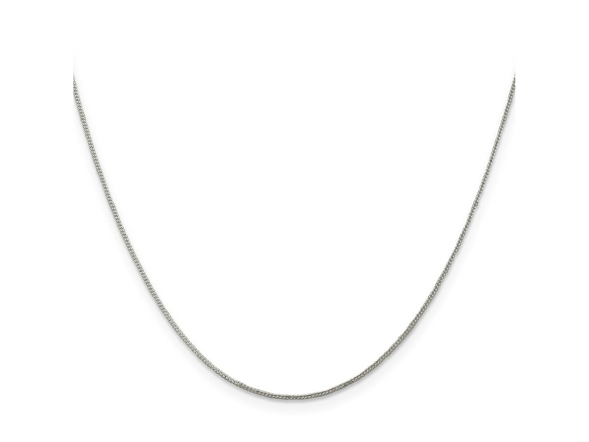 FJC Finejewelers 925 Sterling Silver Curb Chain 24 Inches x 0.8 mm