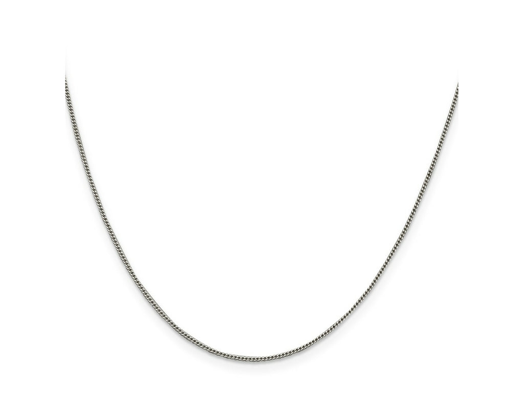 FJC Finejewelers 925 Sterling Silver Curb Chain 18 Inches x 1 mm