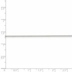 FJC Finejewelers 925 Sterling Silver Curb Chain 20 Inches x 1 mm