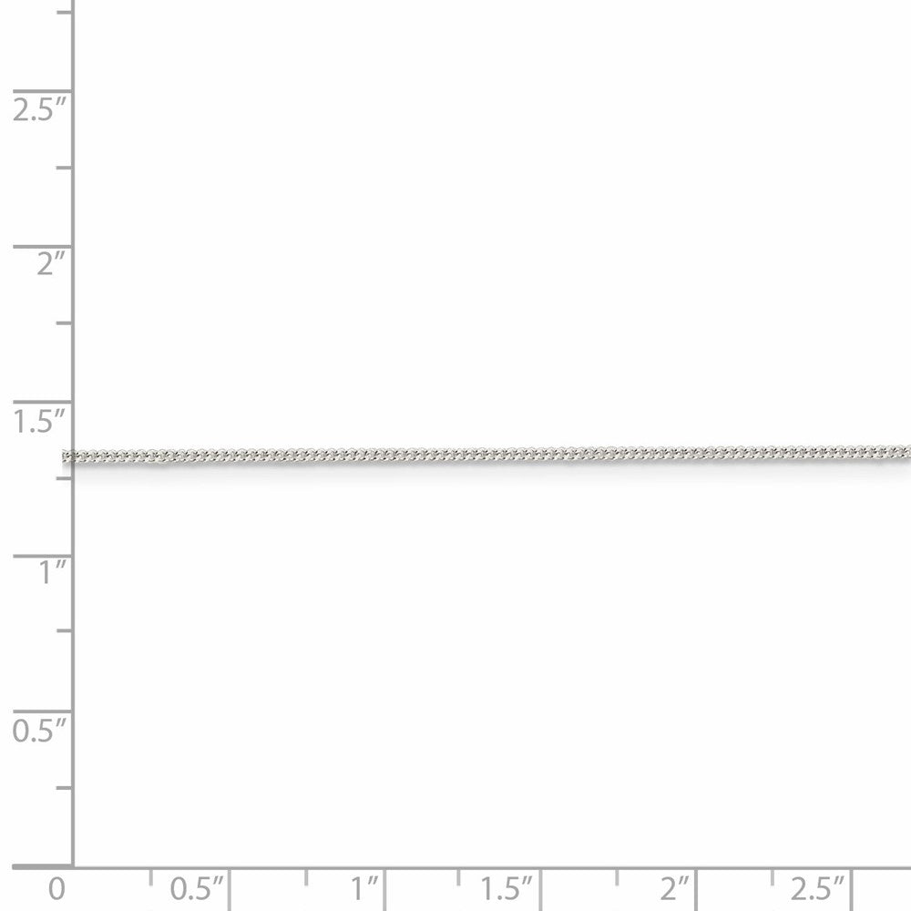 FJC Finejewelers 925 Sterling Silver Curb Chain 24 Inches x 1 mm