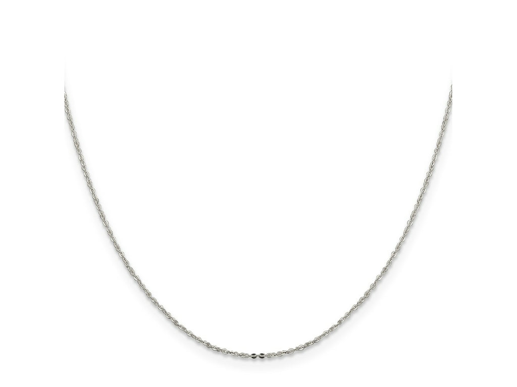 FJC Finejewelers 925 Sterling Silver Flat Cable Chain 18 Inches x 1.15 mm