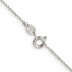 FJC Finejewelers 925 Sterling Silver Flat Cable Chain 30 Inches x 1.15 mm