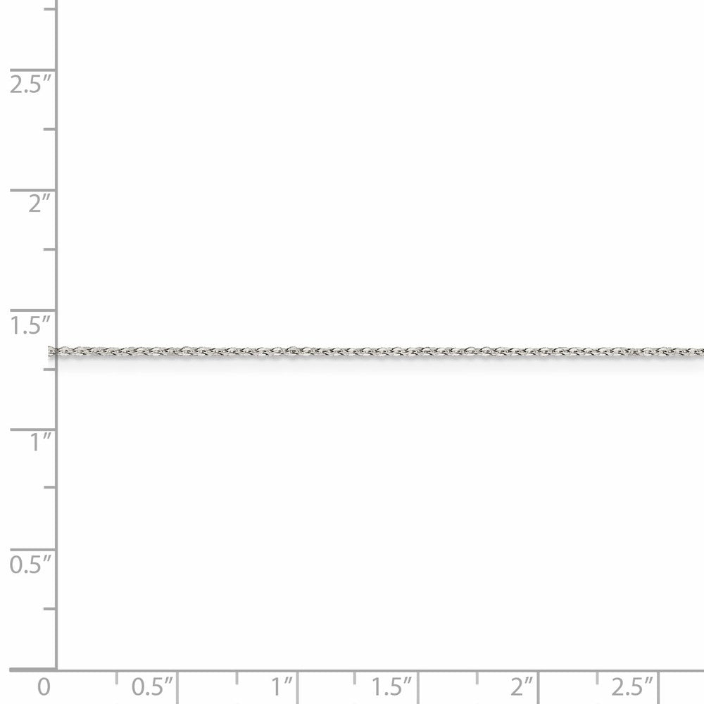 FJC Finejewelers 925 Sterling Silver Flat Cable Chain 30 Inches x 1.15 mm