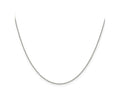 FJC Finejewelers 925 Sterling Silver Rhodium Plated Cable Chain 30 Inches x 1 mm