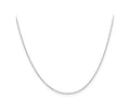 FJC Finejewelers 925 Sterling Silver Rhodium Plated Cable Chain 20 Inches x 1 mm