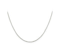 FJC Finejewelers 925 Sterling Silver 8 Sided Bright Cut Cable Chain 20 Inches x 1 mm