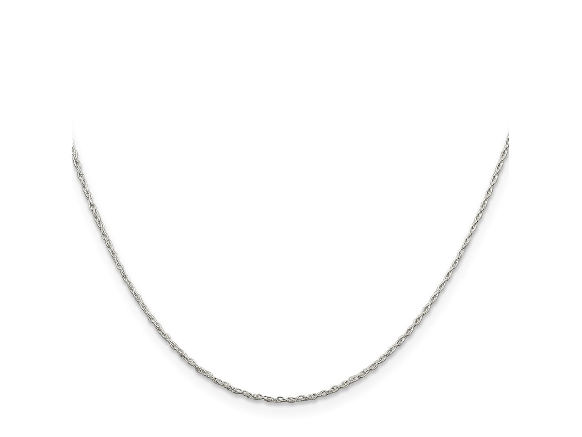 FJC Finejewelers 925 Sterling Silver Loose Rope Chain with 2in ext. 18 Inches x 1.25 mm
