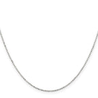 FJC Finejewelers 925 Sterling Silver Ball Square Fancy Beaded Chain 14 Inches x 1.05 mm