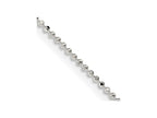 FJC Finejewelers 925 Sterling Silver Ball Square Fancy Beaded Chain 14 Inches x 1.05 mm