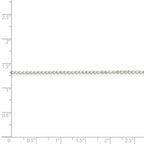FJC Finejewelers 925 Sterling Silver Ball Square Fancy Beaded Chain 14 Inches x 1.15 mm