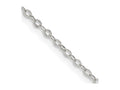 FJC Finejewelers 925 Sterling Silver Flat Open Oval Cable Chain 18 Inches x 1.5 mm