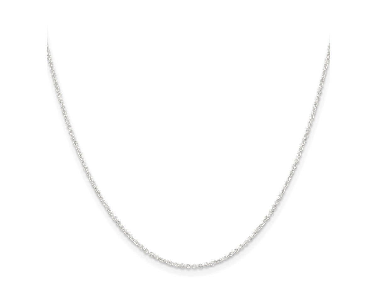 FJC Finejewelers 925 Sterling Silver Forzantine Cable Chain with 2in ext. 20 Inches x 1.45 mm